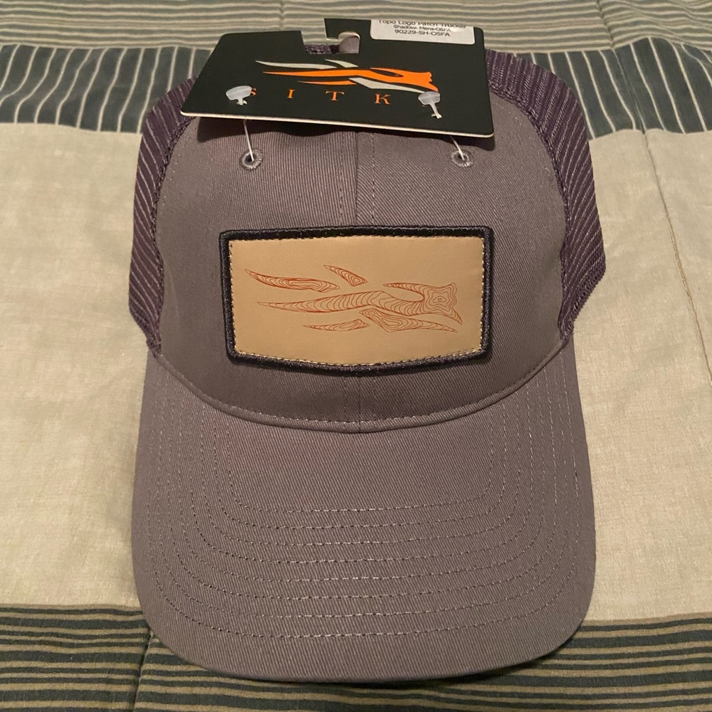 BNWT Sitka Topo Logo Trucker Hat
